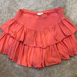 Rock and rags skirt size small with built in shorts